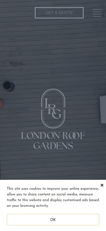 London Roof Gardens mobile