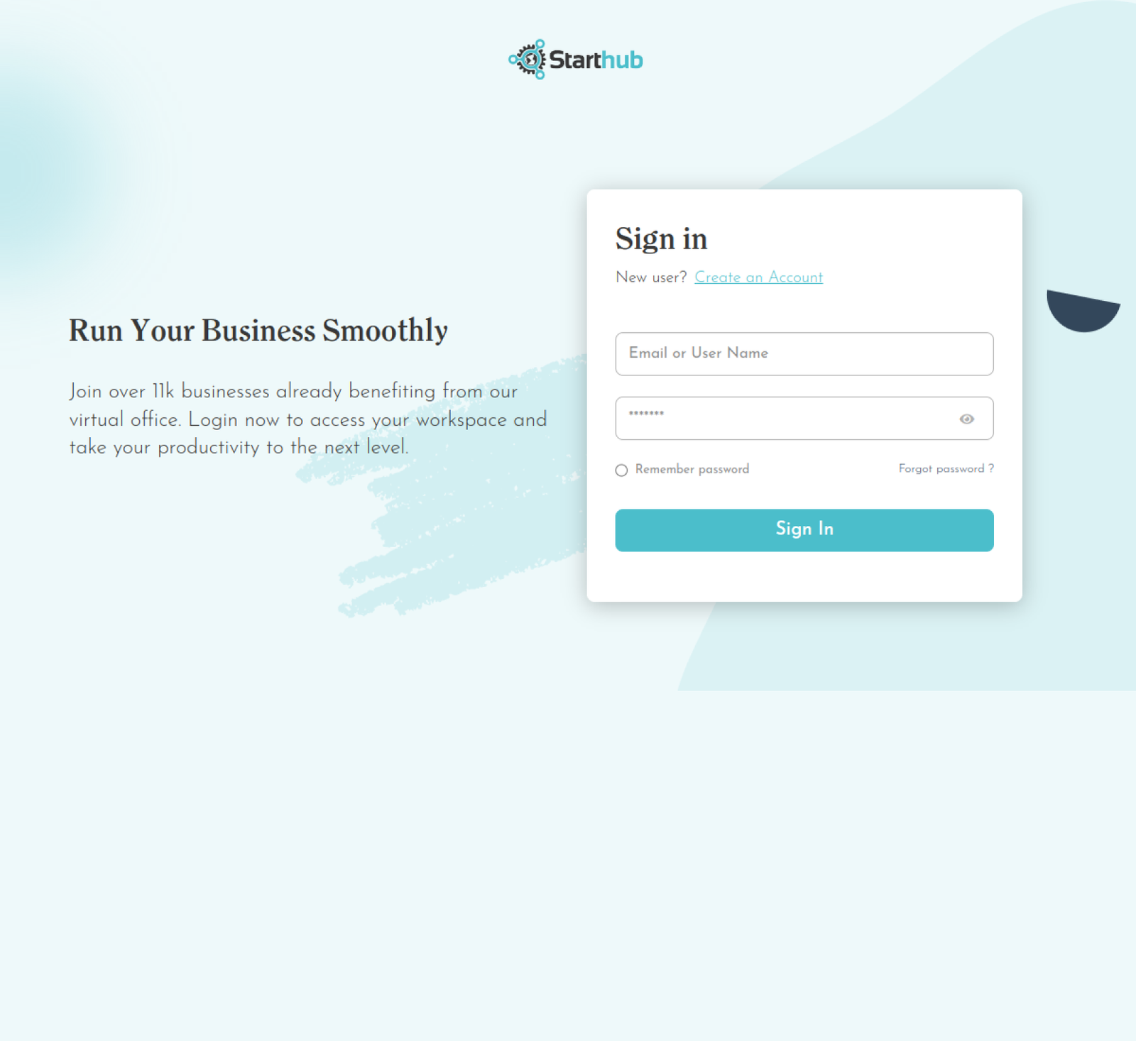 Virtual Office Platform desktop