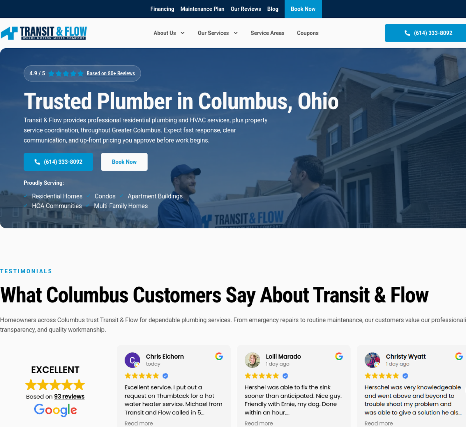 Transit & Flow desktop