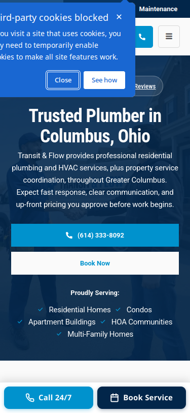 Transit & Flow mobile